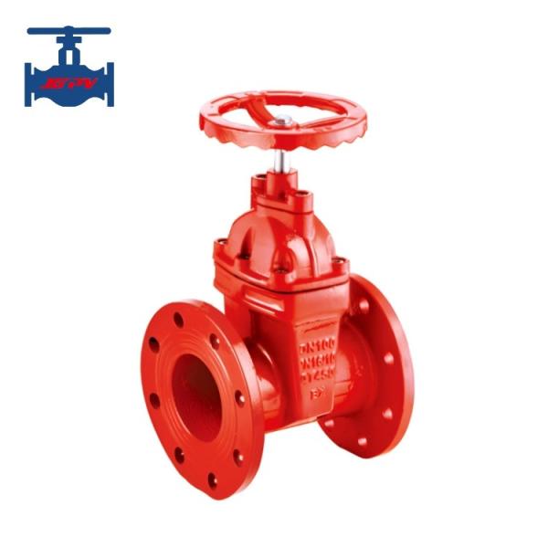 Non Rising Stem Resilient Seated Gate Valve Ductile Iron For Fire Fighting