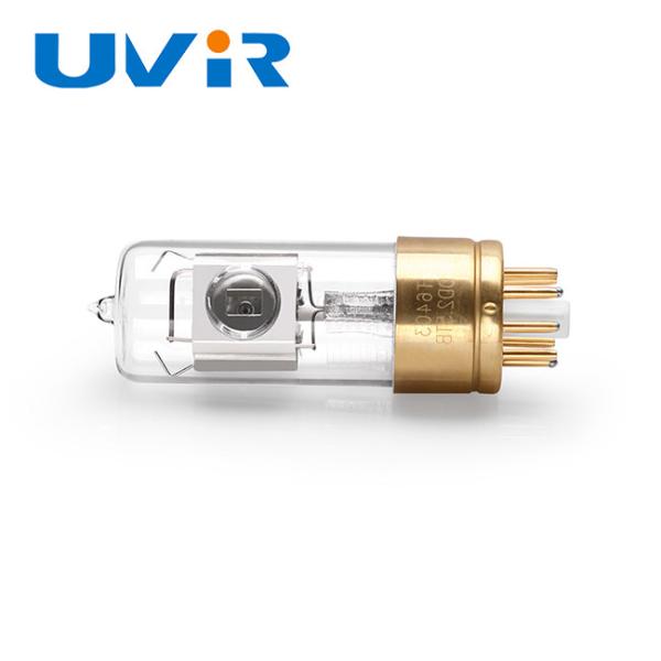 Лампа дейтерия DD2.5TB, кварц лампы 95mm 300mA D2 с основанием металла