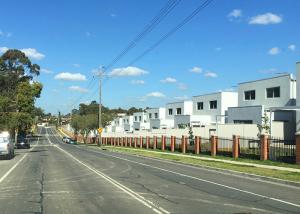 projeto do alojamento e do pacote da terra em Sydney pela casa eco-amigável da