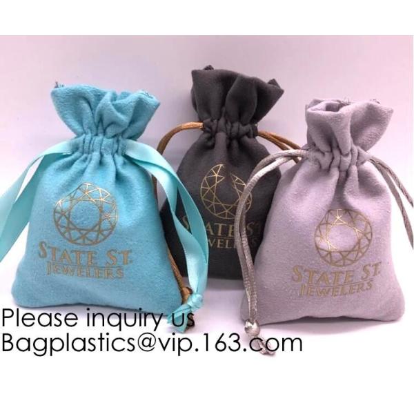 Gift Bags Velvet Bags Drawstring Jewelry Pouches Calabash Candy Pouches Party Favors for Wedding Shower BAGEASE PACKAGE