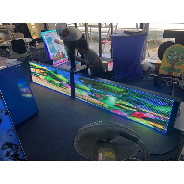 160*320mm Module P6 LED Monument Signs With Nova TB Sending System