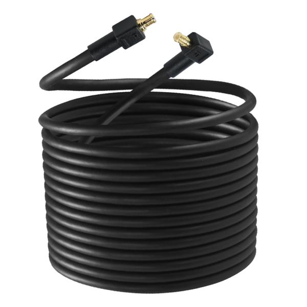 MCX Male to MCX Male Right-Angle Coaxial Cable 50 Ohm RG316