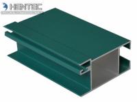 Steel Polished Aluminium Door Frame Extrusions 6061 - T5 / T6 With Milling Deep Process