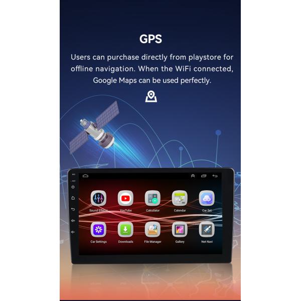1 Din IPS GPS Camera Wifi Android Car DVD Radio Touch Screen Android 10 MP5 Player
