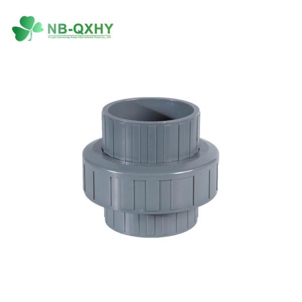PVC CPVC Plastic Union Ball Valve 1/2 Female Threaded Sch40/80 BS JIS DIN Union