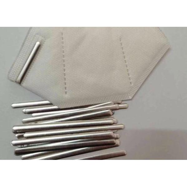 Зажимы носа прокладки моста носа алюминиевые с прилипателем для защитной маски