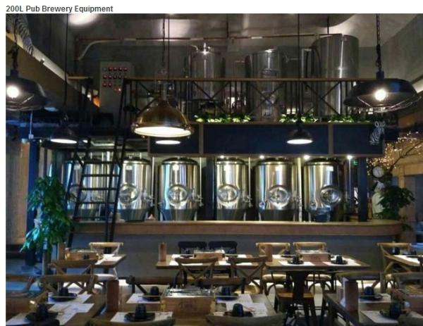 Mini Beer Brewery Factory Manufacture Brewing Equipment/Stainless Steel Mini Beer Making Equipment with Different Capaci