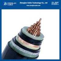 Cable de alimentación de voltaje medio de 30 KV Aislamiento XLPE/PVC SWA/STP armadura 1x25 mm2 Cobre de un solo núcleo MV