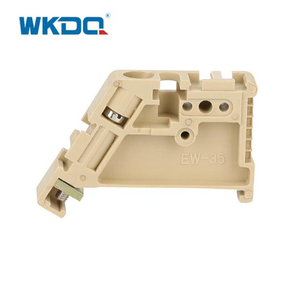 JEW 35  Screw Terminal Block Connector End Clip Bracket For Din Rail Mounted Weidmuller