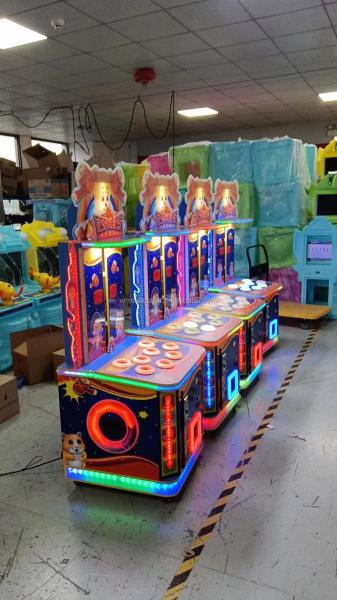 80W Children Game Machine Hit The Frog Game Luxury Steady Appearance