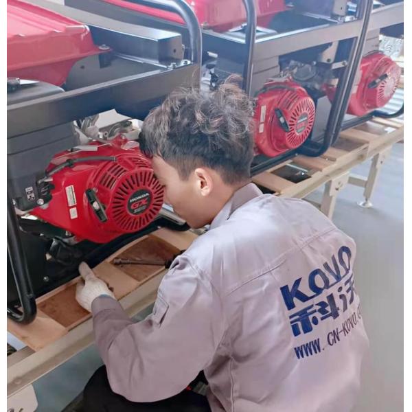 KOVO GASOLINE WELDER GENERATOR EW240G 90 KG Weight for PIPELINE WELDING Requirements