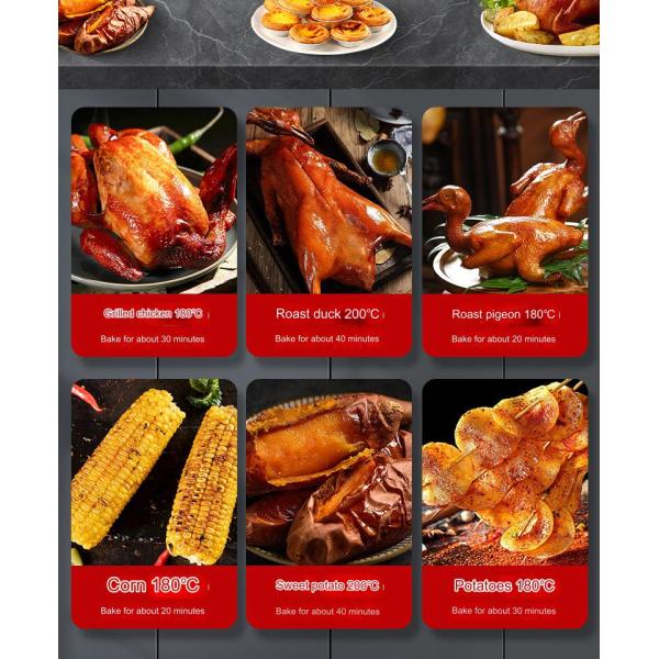 Chicken Oven Roaster Chicken Grill Machine for Commercial Snack Shop home 38 KG Capacity