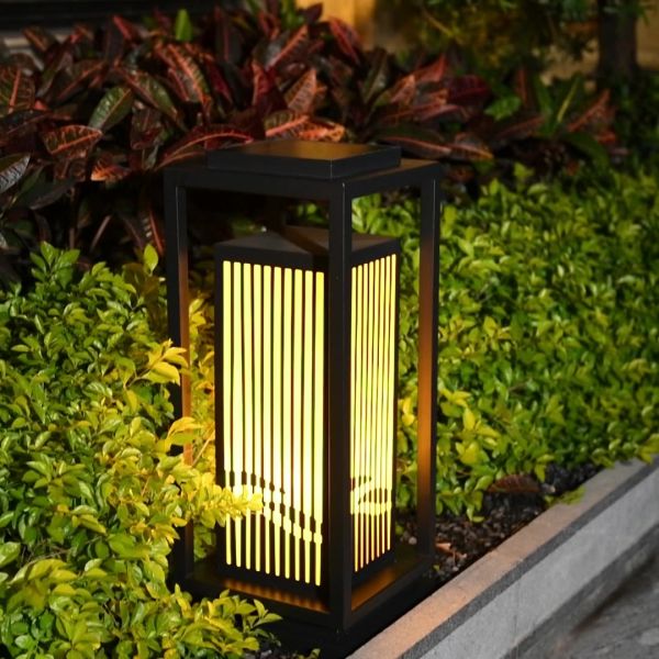 IP 65 Chinese New Style LED Garden Lights with Galvanized sheet Lamp Body for Villa Park