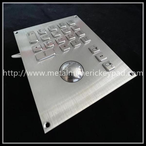 Клавиатура цифров компьютера промышленная с интерфейсом USB трекбола