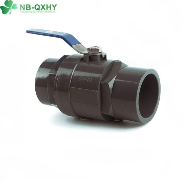 Valve à bille en acier inoxydable pour système d'approvisionnement en eau industriel