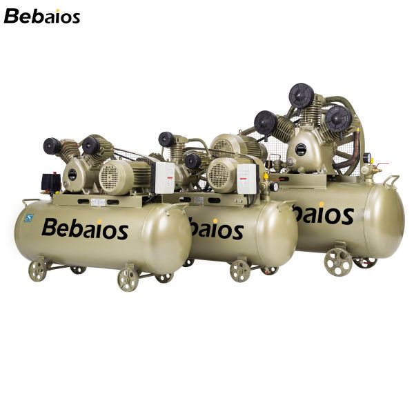 High Efficiency 15HP Belt Driven Air Compressor Piston Type For Workshop
