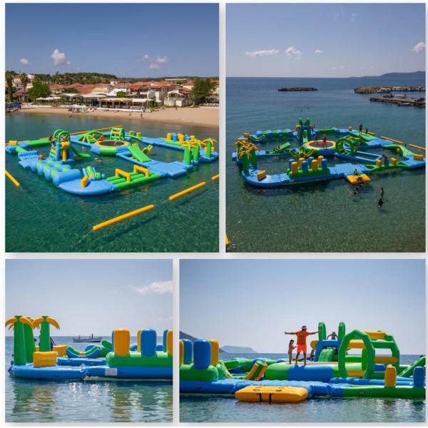 игры воды брезента ПВК 0.9мм смешные/взрослое раздувное плавая аквапарк 3 лет гарантии