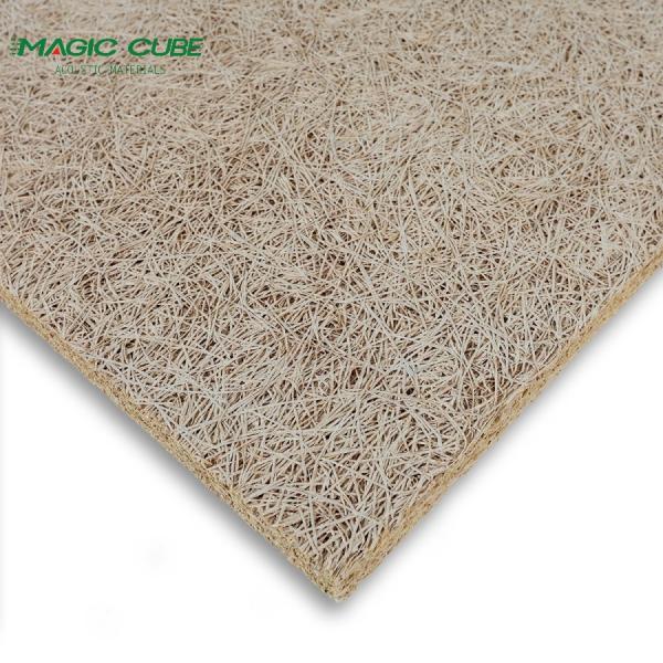 Soundproofing Wood Fiber Ceiling Panels For Industrial Commercial Spaces