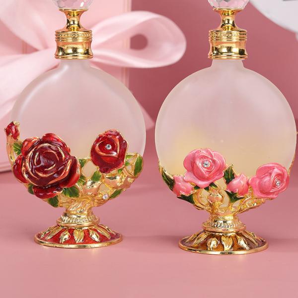 SGS 15ml Arabic  Empty Glass Essential Oil Bottle 0.26kg