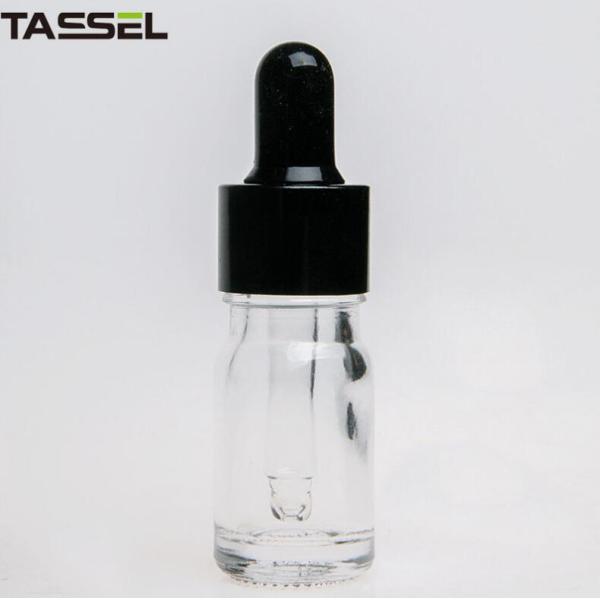 5ml Clear Essential Oil Glass Bottles 72.7Mm Screw Cap Sealing Type