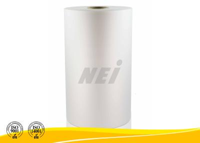 Transparent BOPP Thermal Lamination Film Rolls , Glossy / Matte Laminating Film