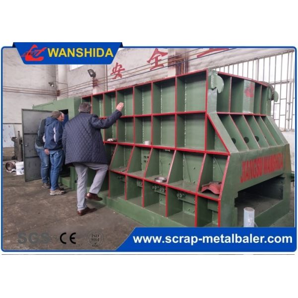 Heavy Duty Scrap Container Shear Machine for Industrial Metal Processing & Recycling Plants