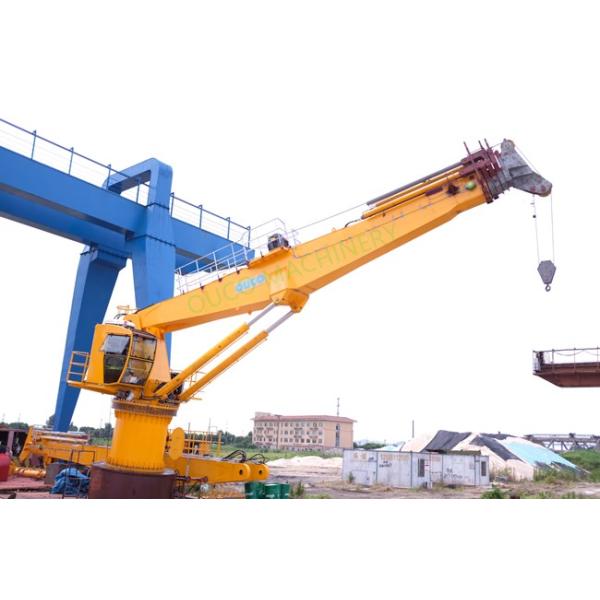 палубные судовые краны корабля электрического телескопичного заграждения 8T 26M оффшорные