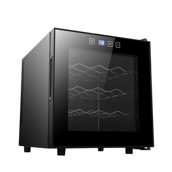 50W 220V Small Wine Cooler Refrigerator 12 Bottle For Hotel Car