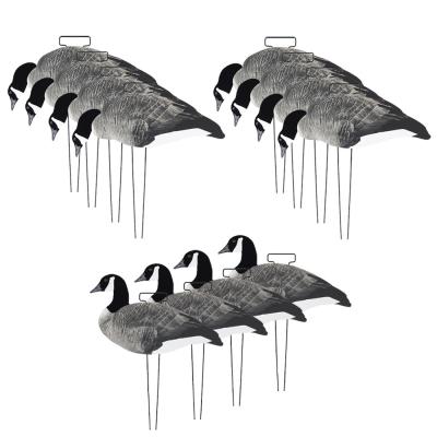 OEM ODM plastique EVA Canada Snow Goose Decoy style droit / alimentateur avec tête en flocons