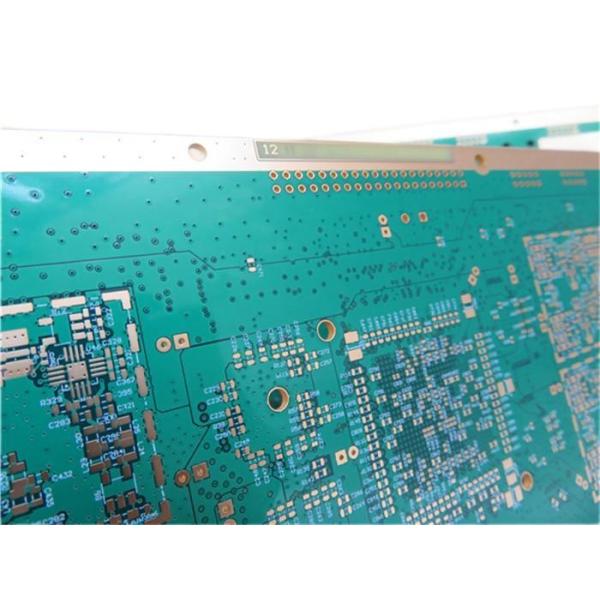 Импеданс контролировал PCB 12 высокой слоя доски PCB платы с печатным монтажом HDI Tg разнослоистой на 2.0mm FR-4