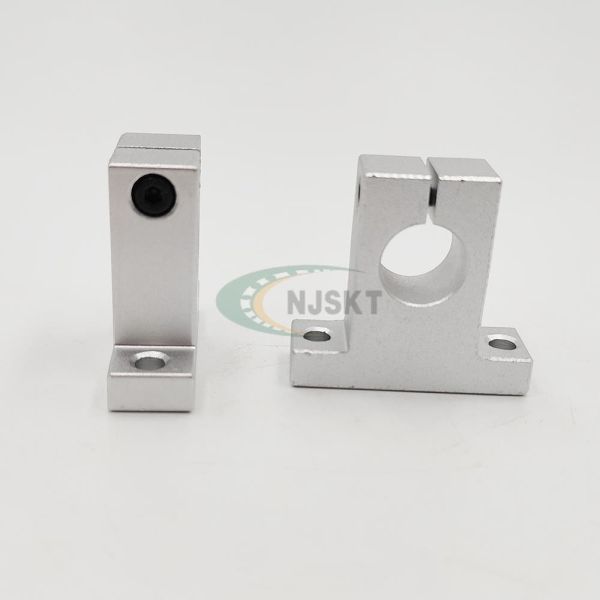 SK50 Linear Shaft Supports 50mm Diameter SK Series T Shaped Long Lasting