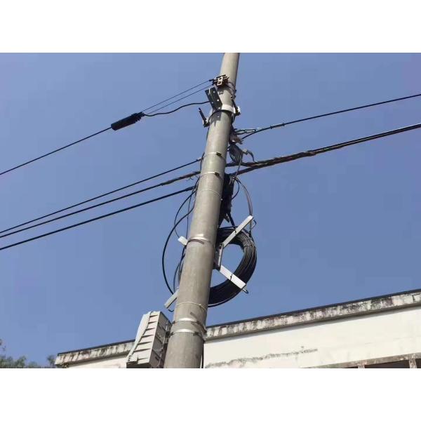 Установка кабеля с пастиком, подвесная застежка, защитная застежка, предварительно сформированная для кабеля ADSS