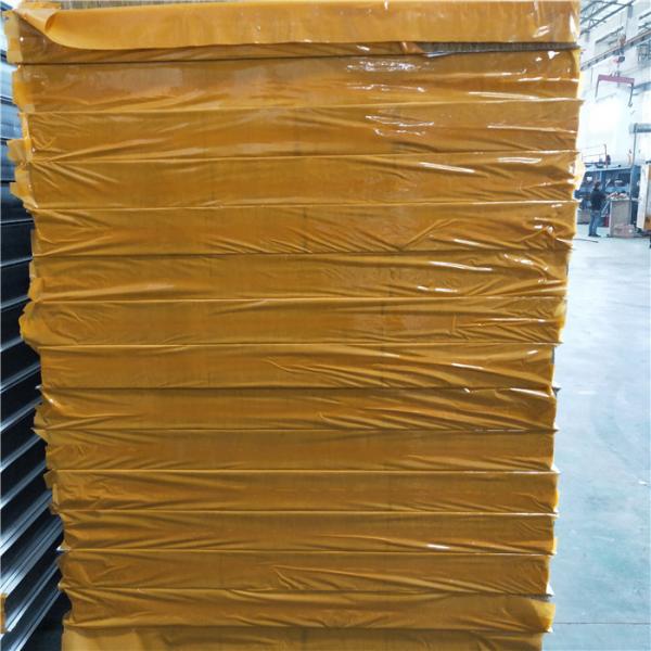 sound insulation 50mm rock wool sandwich panel cover with film for clean room