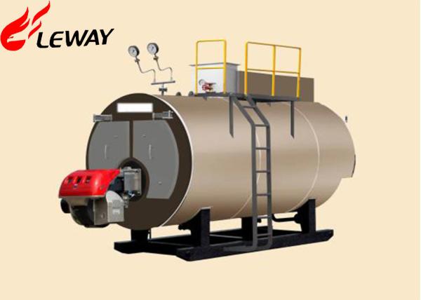 Original Italy Burner Oil Fired Hot Water Boiler , Oil Fired Heating Boilers Large Heating Surface