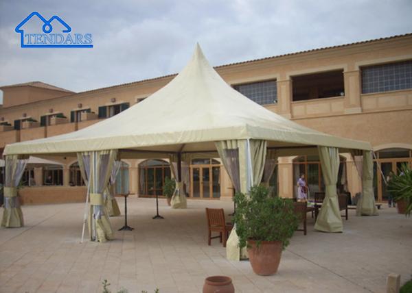 5x5m 6x6 10x10 Outdoor Waterproof Aluminum Pagoda Marquee Tent For Business , Wedding ,  Party Events