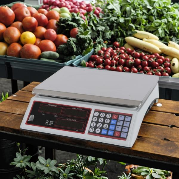 30 kg Balance numérique de calcul du poids avec affichage LED Autres OEM personnalisables et Autres support ODM