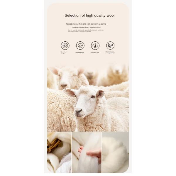 Long Style Cashmere Neck Warmer for Women in Warm Tartan Plaid Wool from Malaysia