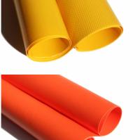 610 gramos Rollo de lonas impermeables Tejidos de plástico Tejido de vinilo 0,9 mm Rollo de lonas de PVC