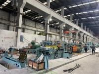Precisão longitudinal de aço de alta velocidade super da bobina que corta 180mpm da linha 4 x 1600