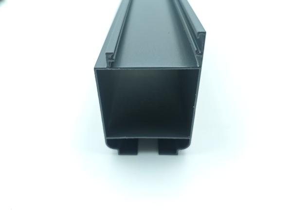 Powder Paint Kitchen Aluminum Profile , 6063 Aluminium Sliding Wardrobe Door Profiles