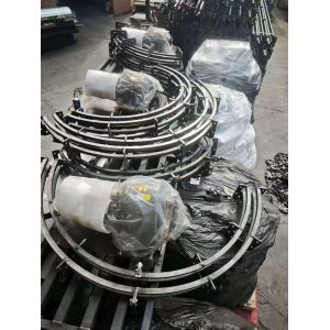 Engineered custom roller coating conveyor chain automated coating system