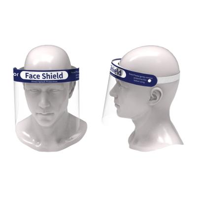 Plastic PET Antiviral Face Shield , Medical Chemical Splash Face Shield