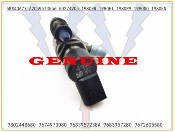 VDO Genuine Fuel Injector A2C59513556 5WS40677 50274V05 for Citroen and Peugeot 9802448680 9674973080 9672605580