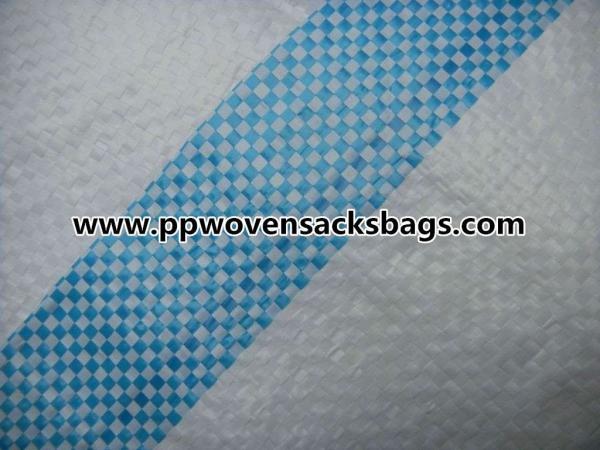 Blue Strip Fertilizer Packing PP Woven Bags