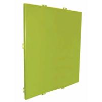 Panel de revestimento de parede de alumínio de fácil limpeza reciclável para envelope / decoração de fachada