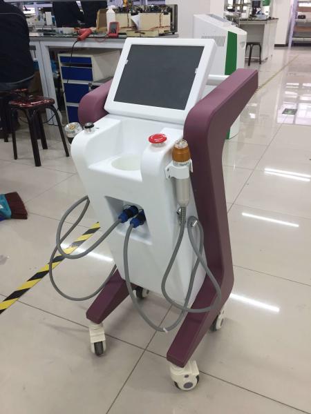 Vertical equipment Fractional RF microneedle / anti-aging fractional rf face lift machine