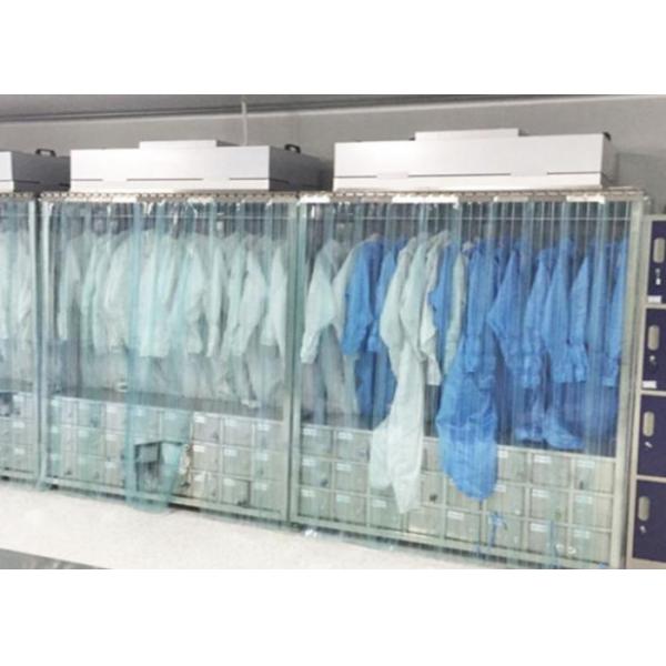 SUS Clean Room Equipments Garment Cabinet / Laminar Flow Dress Cabinet