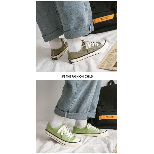 1970s Replica Canvas Shoes Men'S Ulzzang Low-Top Couple Shoes Korean Style Trendy Breathable Teenagers Wear