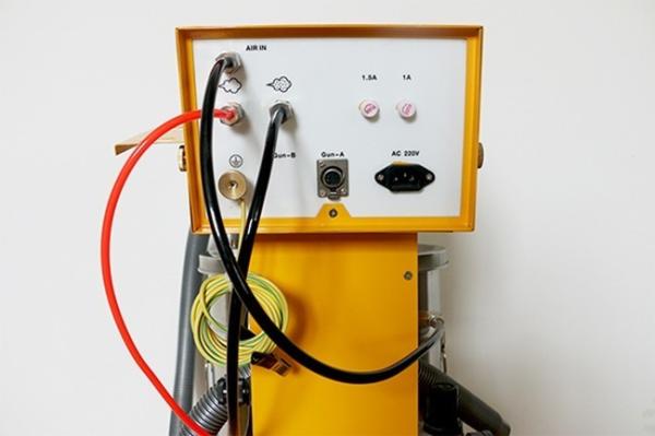 Powder Coating Gun Powder Spray Machine For Car Wheel Motor