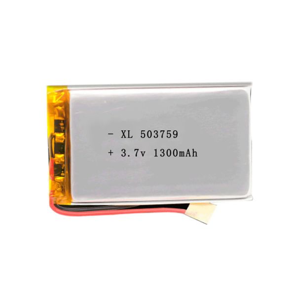 503759 Polymer Lithium Battery 1300mAh for Speaker Lamp Toy Digital Small Household Appliances 3.7V Charging Pool